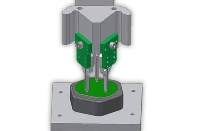 Heißverstemmsystem zur Integration - Pneumatische Zuführung